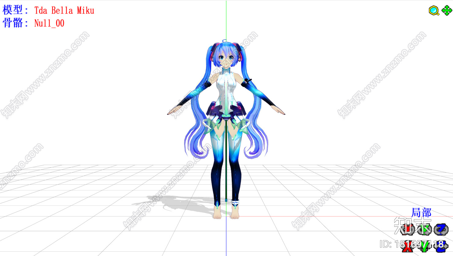 初音未来Tdammd模型下载【ID:181697118】