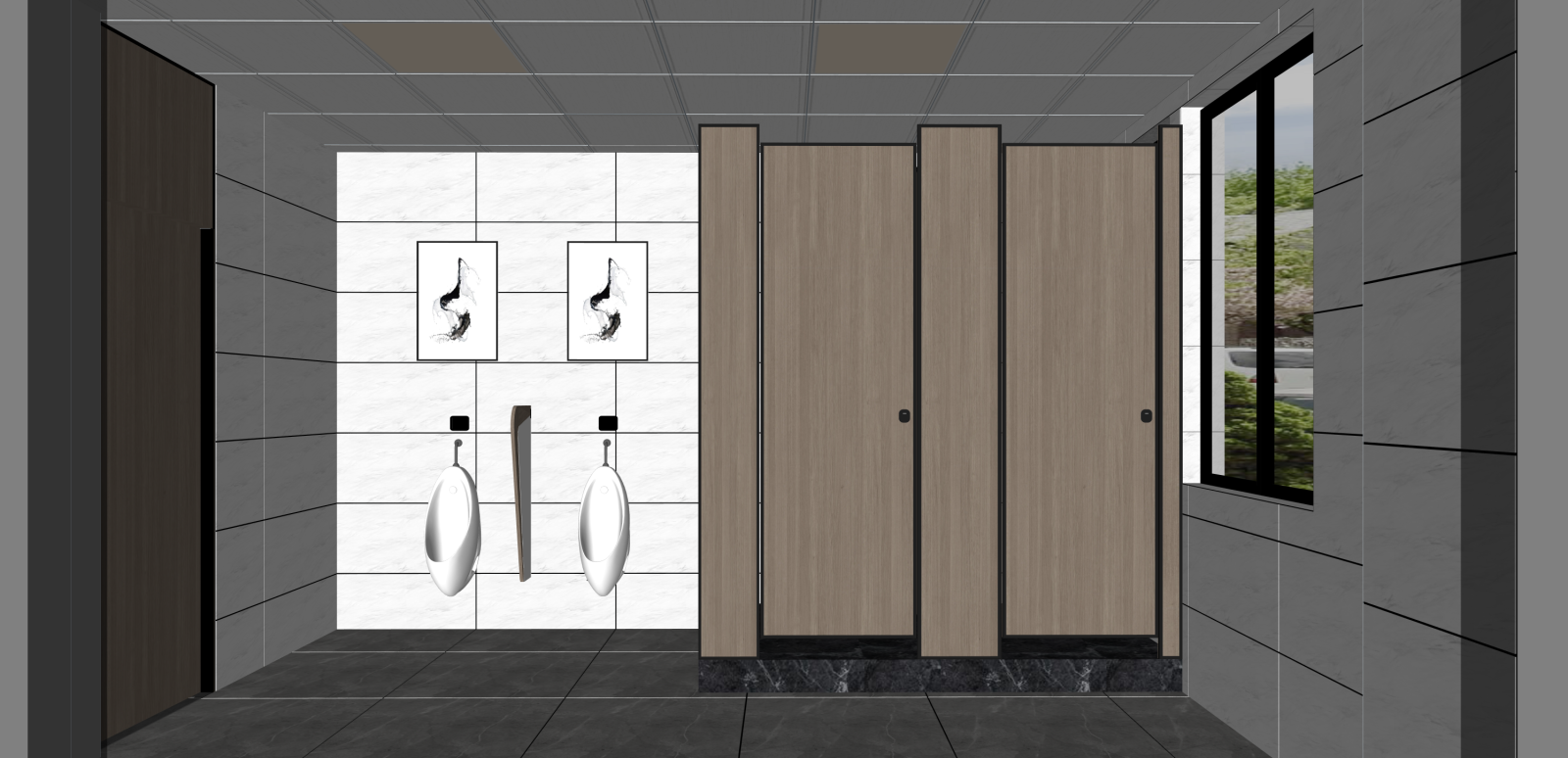 新中式后厨SU模型下载【ID:1215946073】