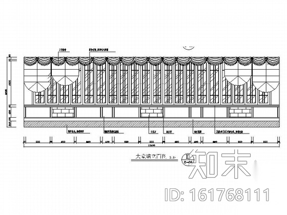 中式风格休闲茶楼室内施工图cad施工图下载【ID:161768111】