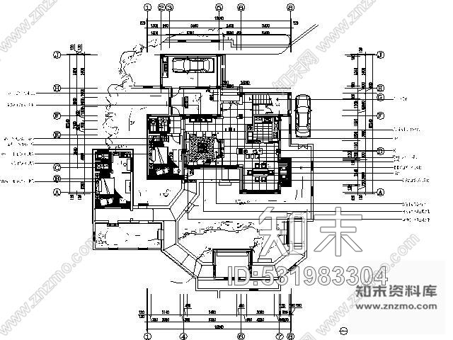 施工图苏州新中式风双层别墅施工图含效果cad施工图下载【ID:531983304】