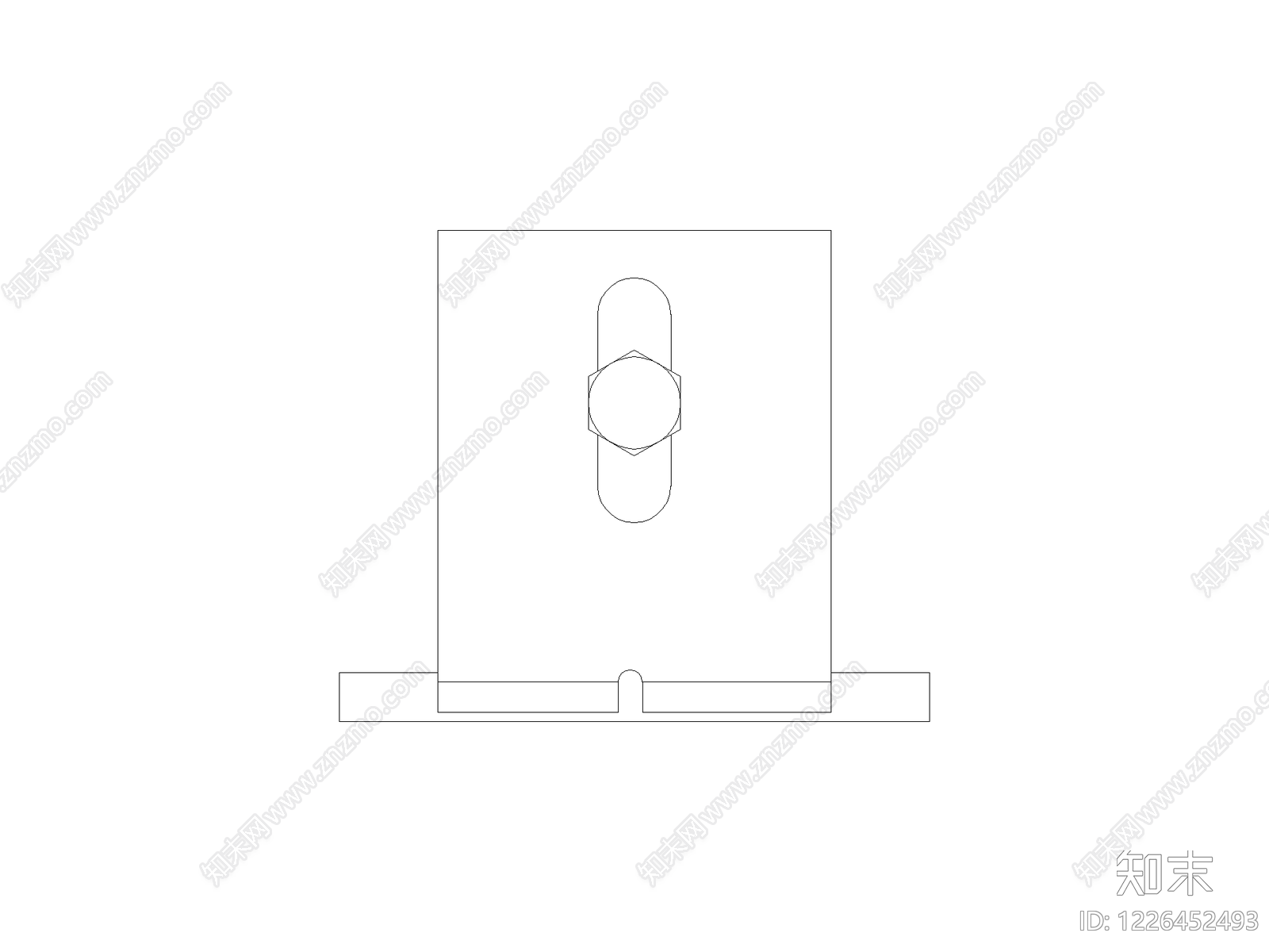 开关插座CAD图纸