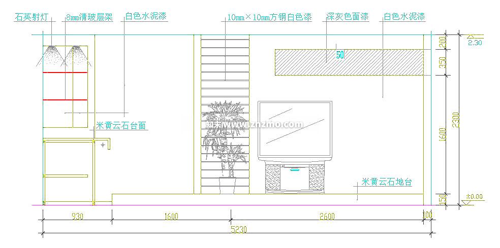 电视cad施工图下载【ID:177110158】