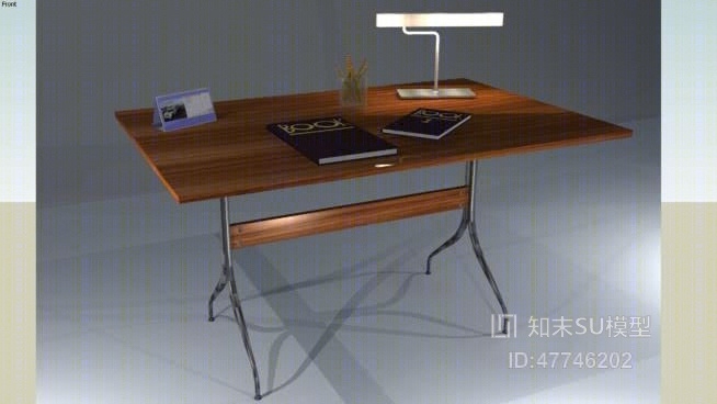 书桌SU模型下载【ID:47746202】
