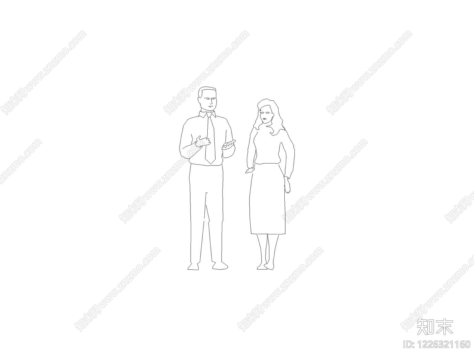 人物cad施工图下载【ID:1226321160】
