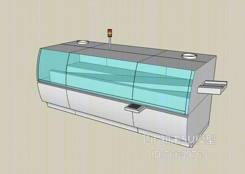 超市冷柜SU模型下载【ID:76639769】