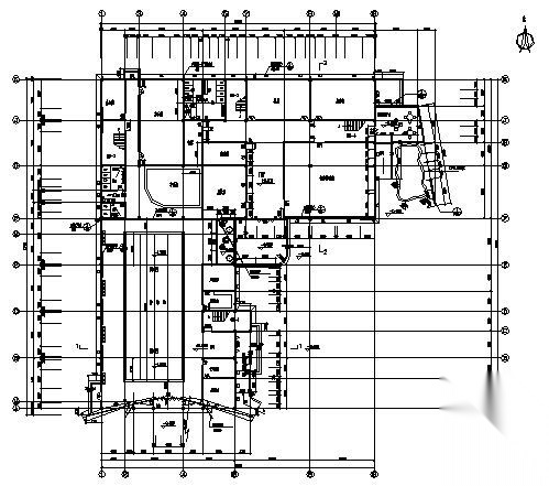 某文化娱乐建筑cad施工图下载【ID:151667144】