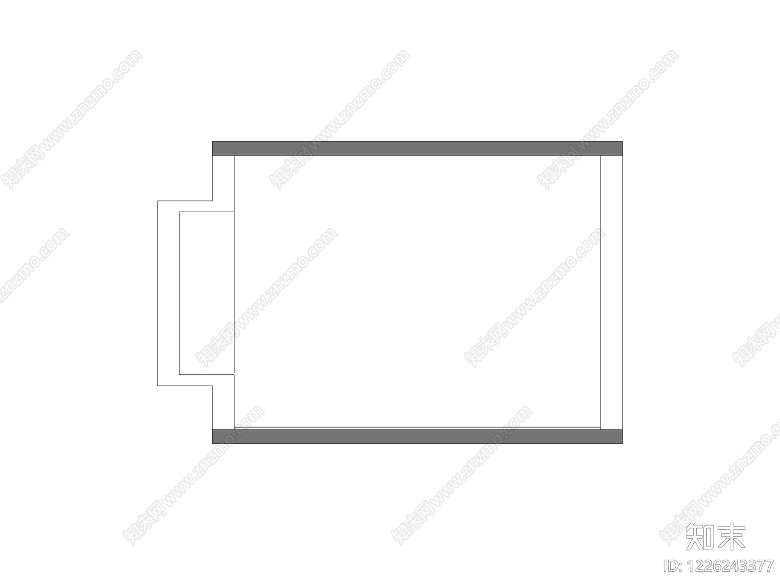 柜子cad施工图下载【ID:1226243377】