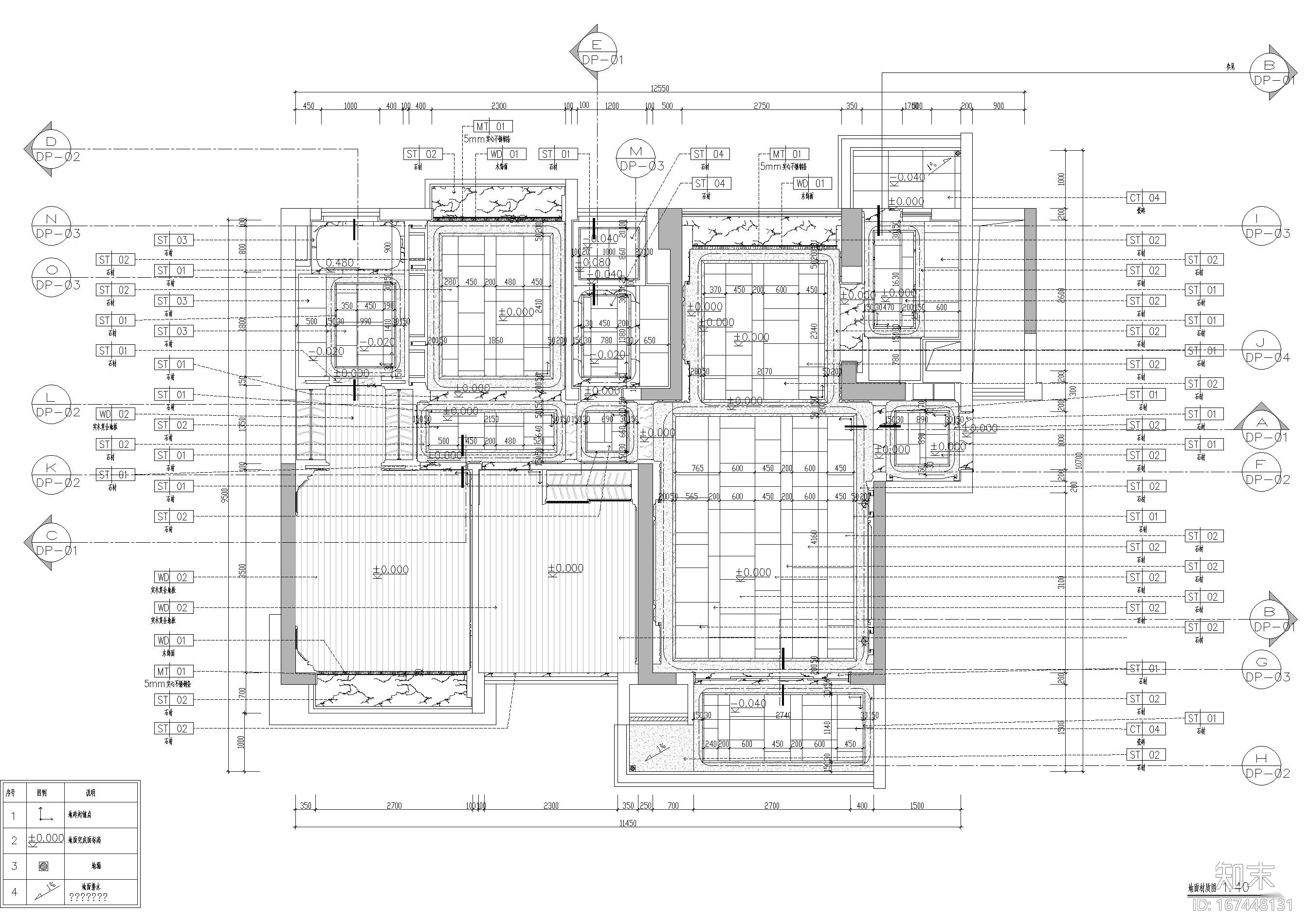 [深圳]东部现代城花园样板房施工图+3D文件施工图下载【ID:167448131】