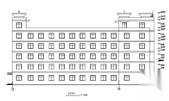 某六层办公楼建筑结构施工图施工图下载【ID:149944114】