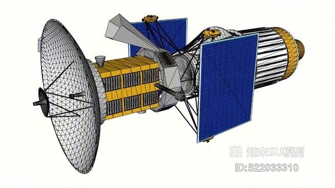 麦哲伦宇宙飞船SU模型下载【ID:522033310】