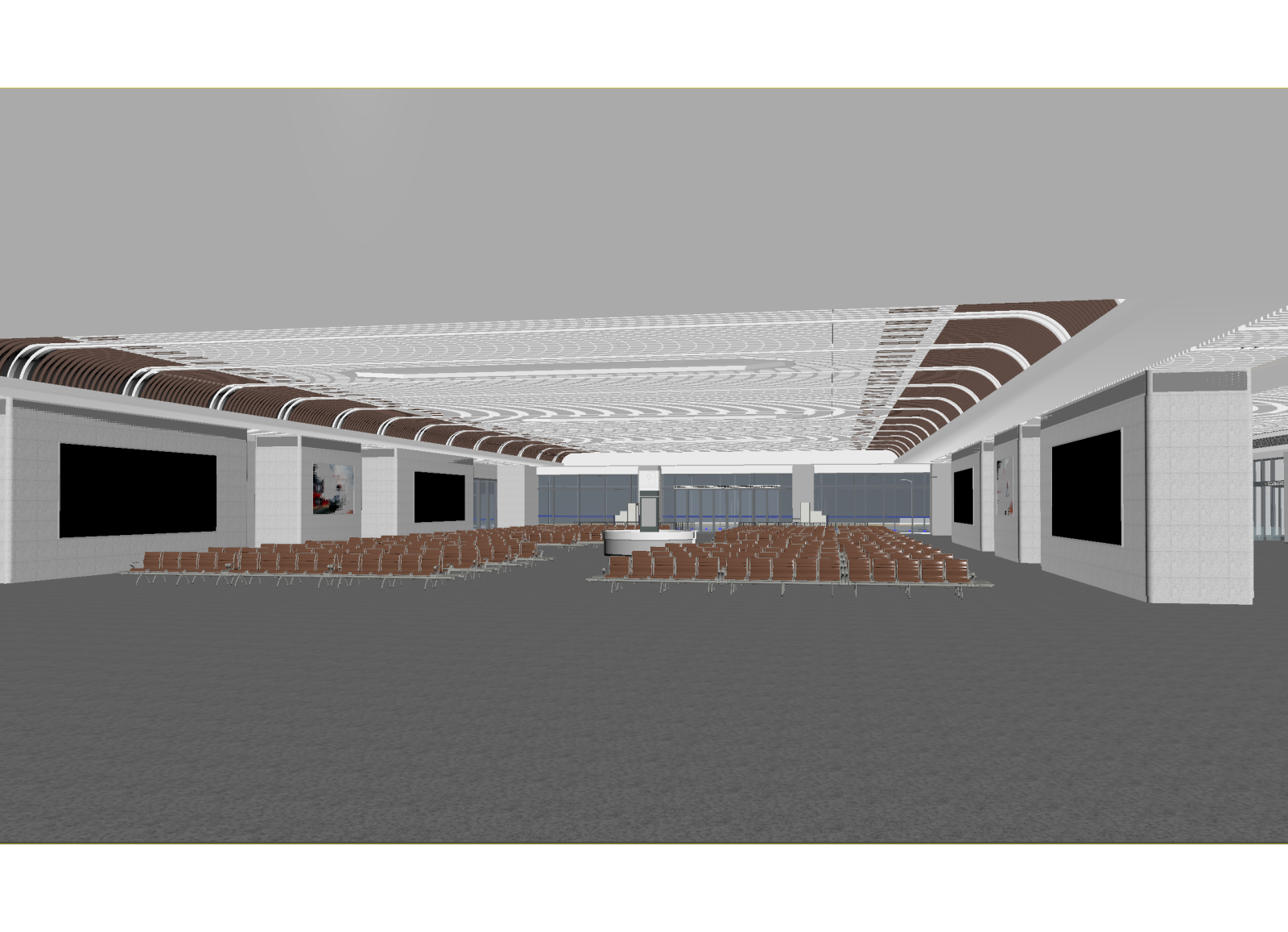 现代报告厅3D模型下载【ID:1214337716】