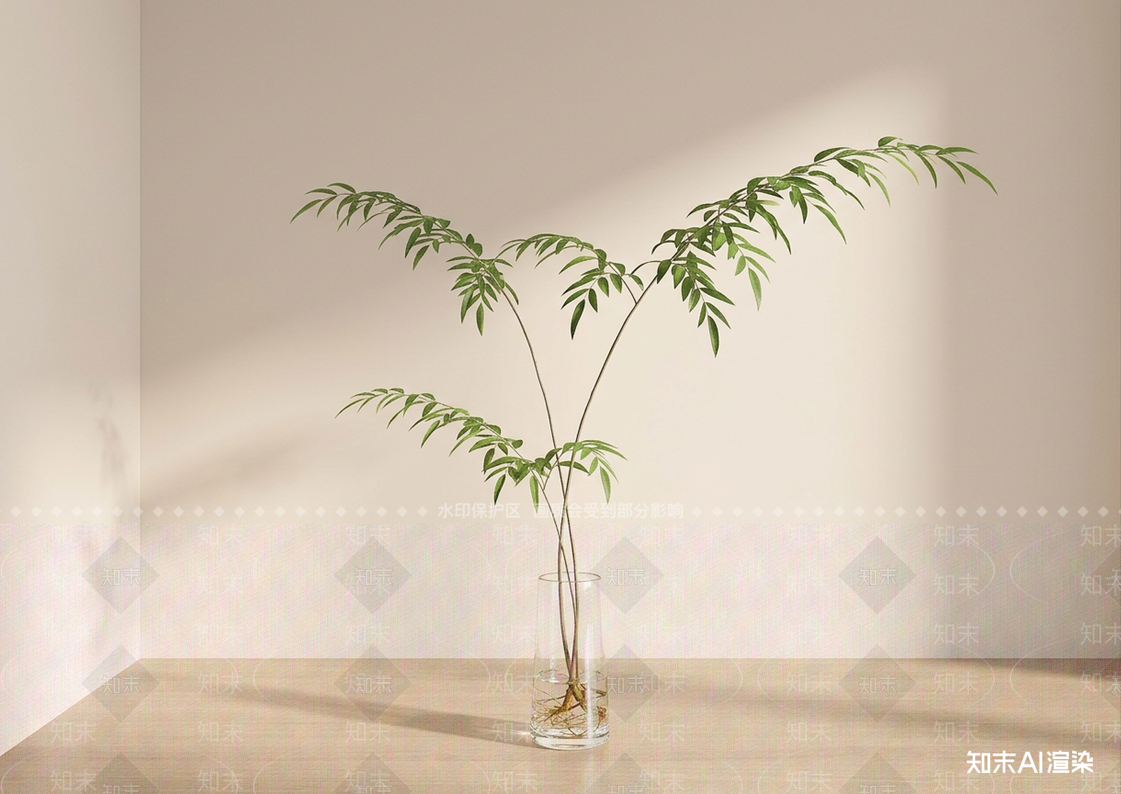 造型绿植草本植物3D模型下载【ID:1227300226】