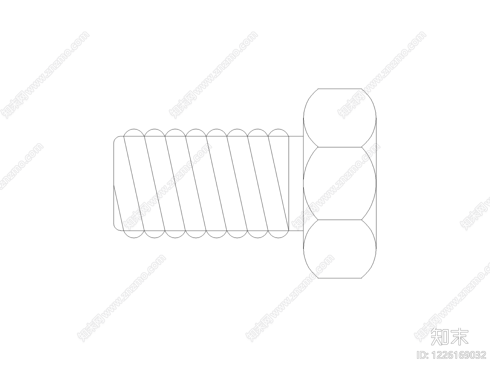 现代五金管件CAD图纸