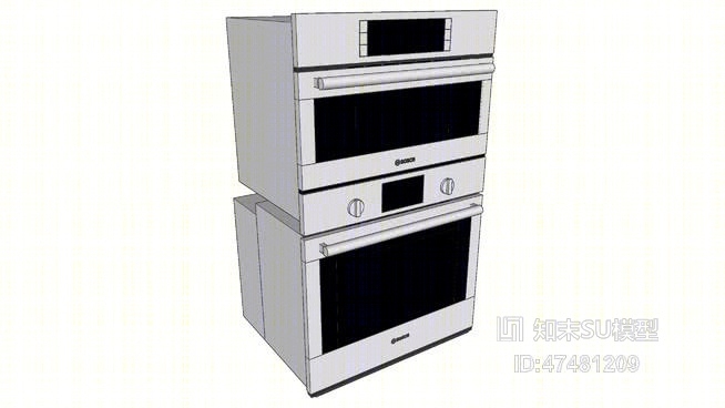 烤箱SU模型下载【ID:718040483】