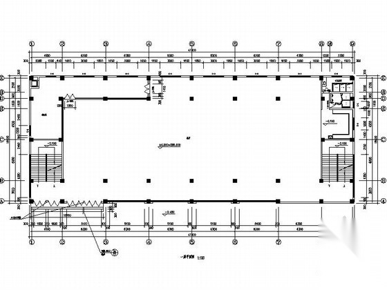 某医院三层综合楼建筑施工图cad施工图下载【ID:166431149】
