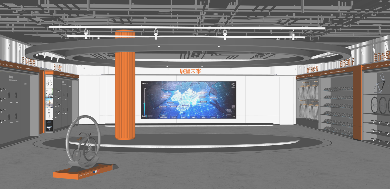 现代其他文化空间SU模型下载【ID:1215995644】