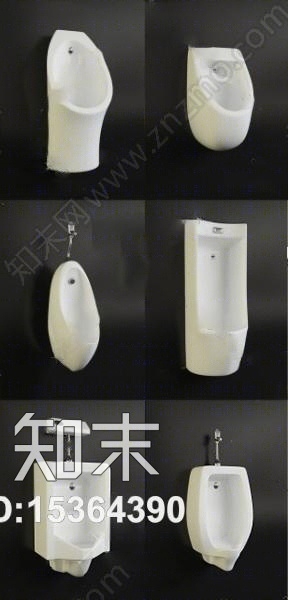 小便器3D模型下载【ID:15364390】