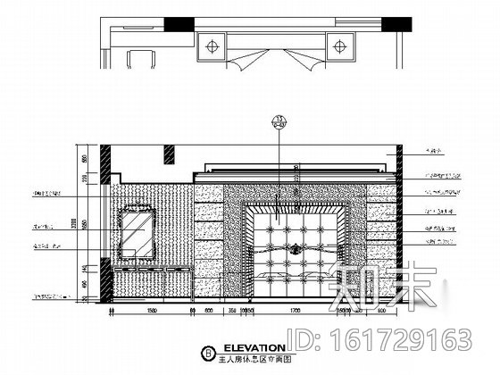 [苏州]华丽高雅欧式三层别墅室内装修施工图（含效果图）cad施工图下载【ID:161729163】