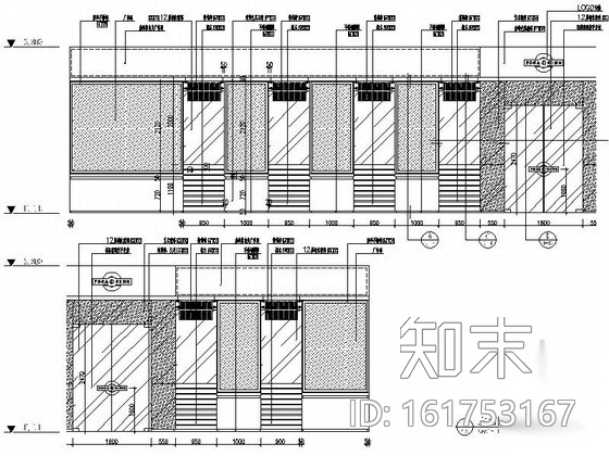 [原创]高档典雅西餐厅设计CAD装修图（含效果）cad施工图下载【ID:161753167】