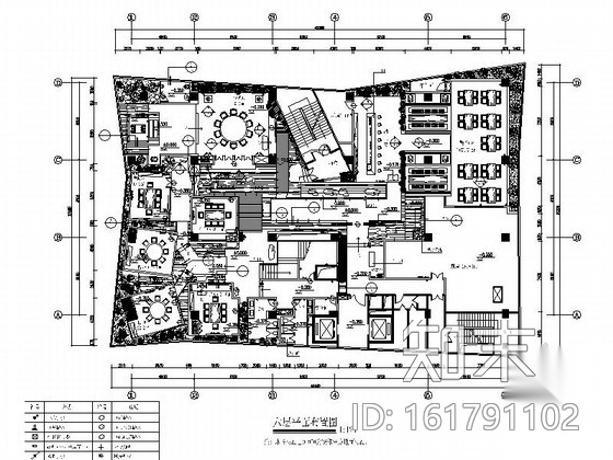 [北京]新中式风格茶艺社室内装修施工图（含实景图）施工图下载【ID:161791102】