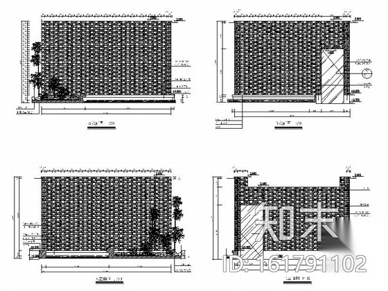 [北京]新中式风格茶艺社室内装修施工图（含实景图）施工图下载【ID:161791102】