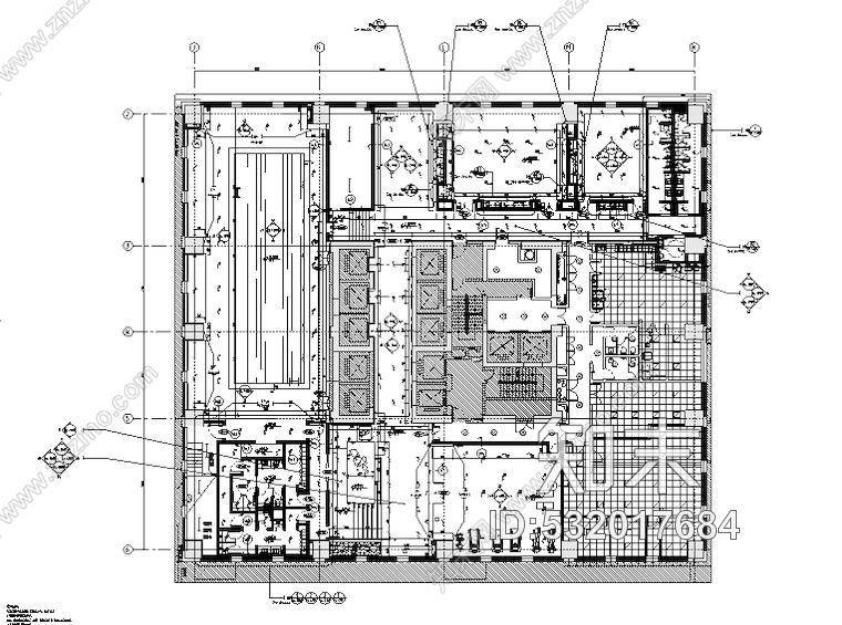 河南洛阳凯悦酒店设计施工图附效果图+设计方案文本cad施工图下载【ID:532017684】