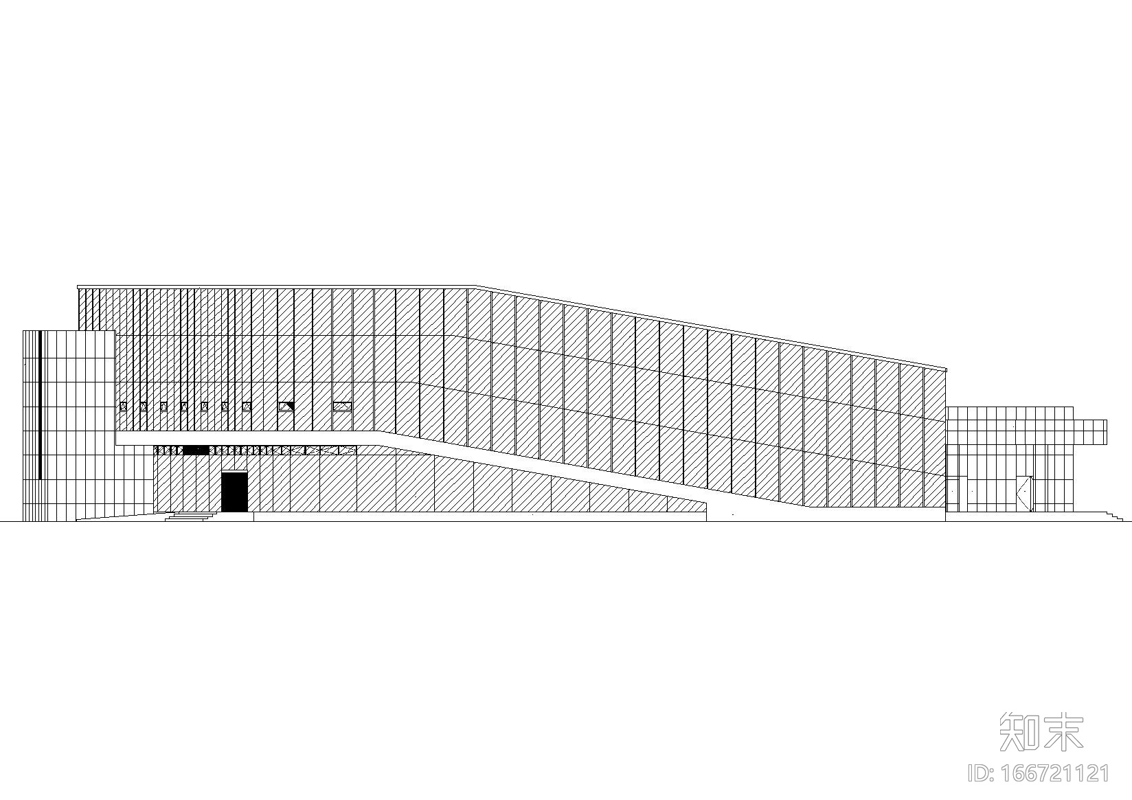 [上海]交通银行数据处理中心建筑工程施工图cad施工图下载【ID:166721121】