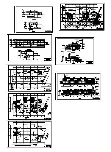 某三层洗浴中心建筑方案图cad施工图下载【ID:151666139】