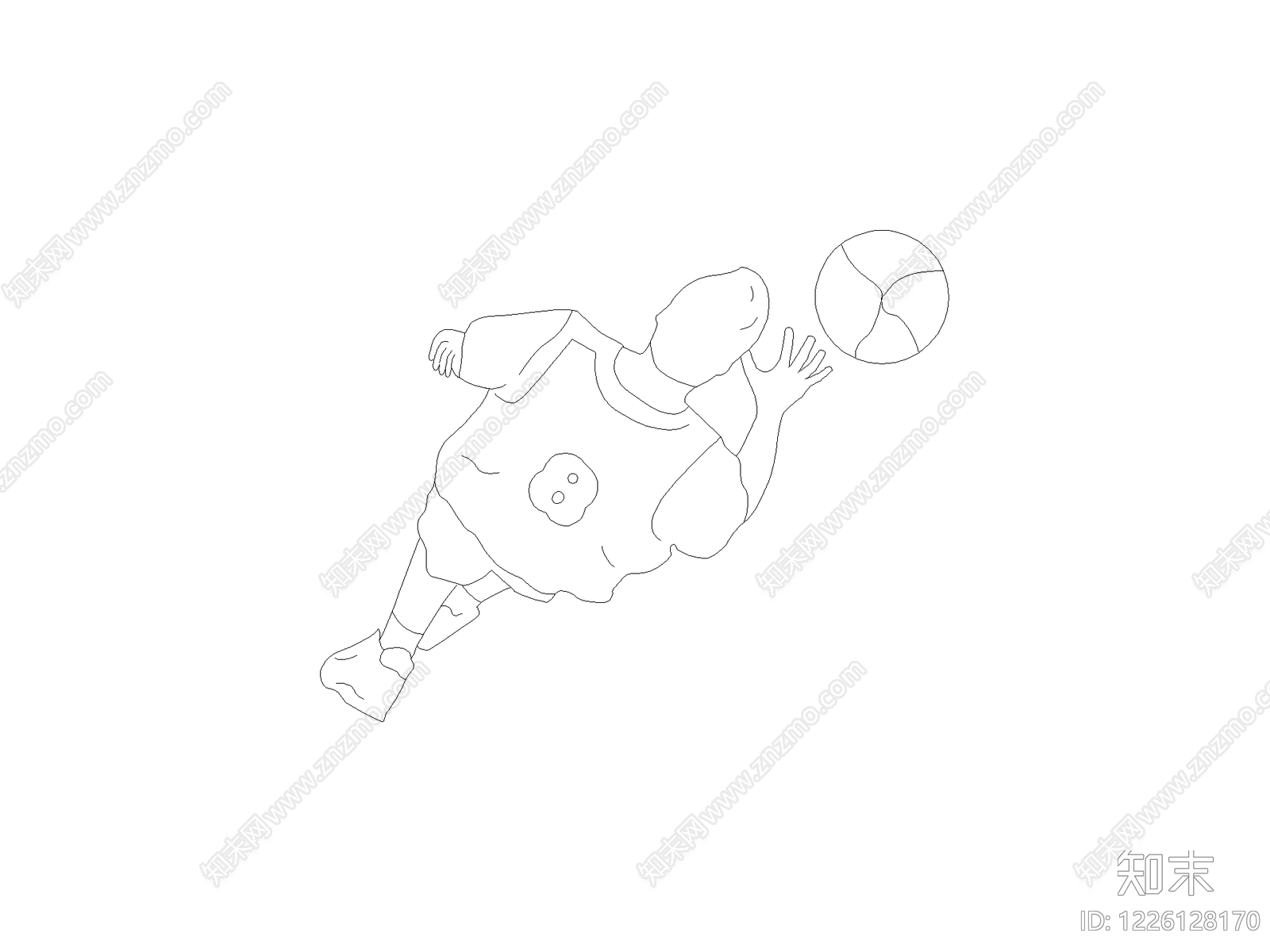 人物cad施工图下载【ID:1226128170】