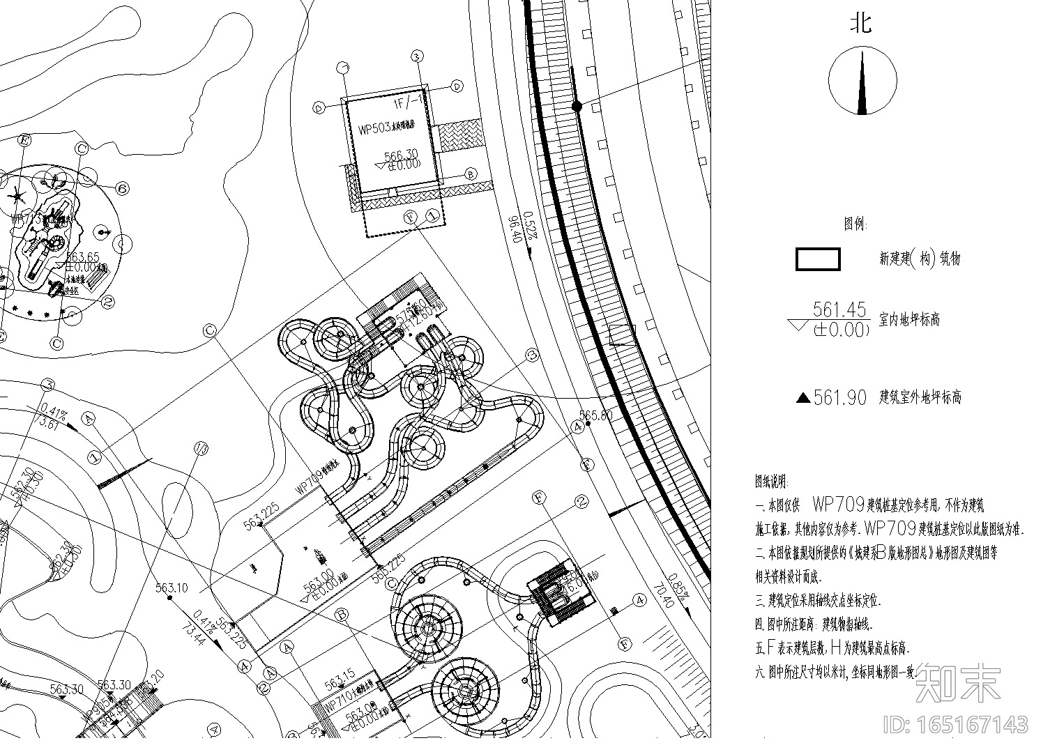 西双版纳水上乐园总图[稀有]cad施工图下载【ID:165167143】