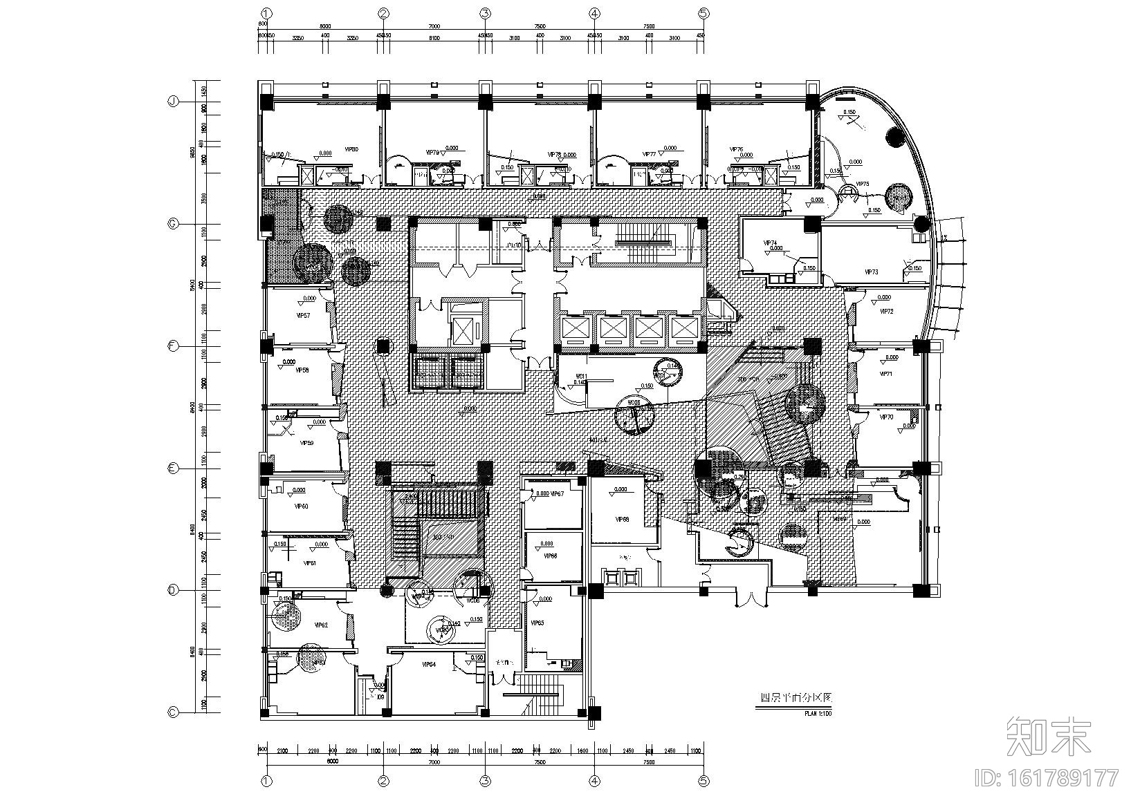 [河北]石家庄中宏KTV装饰项目施工图+效果图cad施工图下载【ID:161789177】