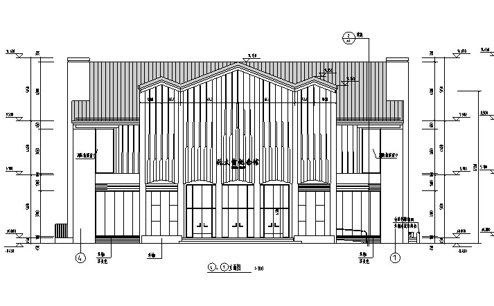 [江苏]三层框架结构大型会议办公公用建筑施工图(17年...施工图下载【ID:149953117】