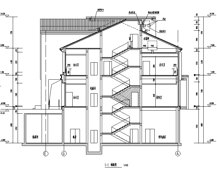 [江苏]三层框架结构大型会议办公公用建筑施工图(17年...施工图下载【ID:149953117】