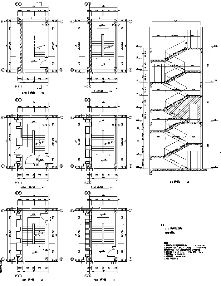 [江苏]三层框架结构大型会议办公公用建筑施工图(17年...施工图下载【ID:149953117】