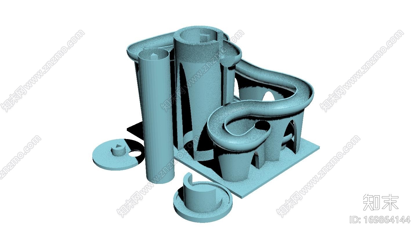 滑道3d打印模型下载【ID:169864144】