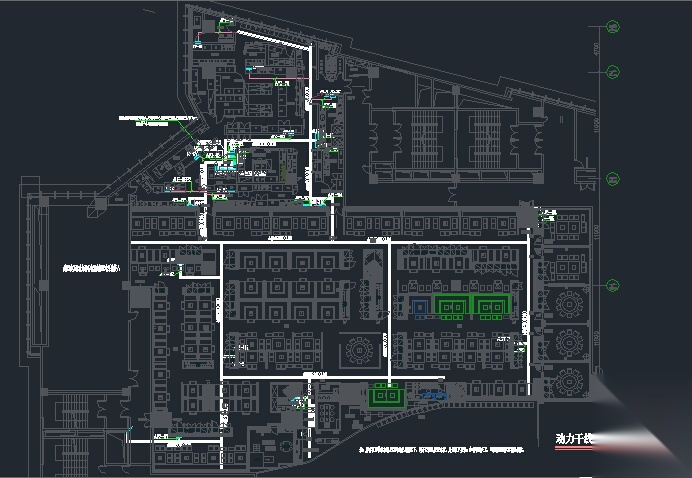 [古鲁奇]海底捞火锅武汉群星城店丨效果图+CAD施工图+机...cad施工图下载【ID:160426147】