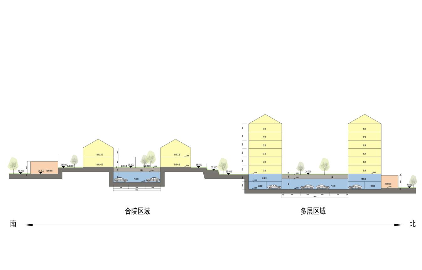[江西]欧陆风格居住区建筑方案文本设计cad施工图下载【ID:166453176】
