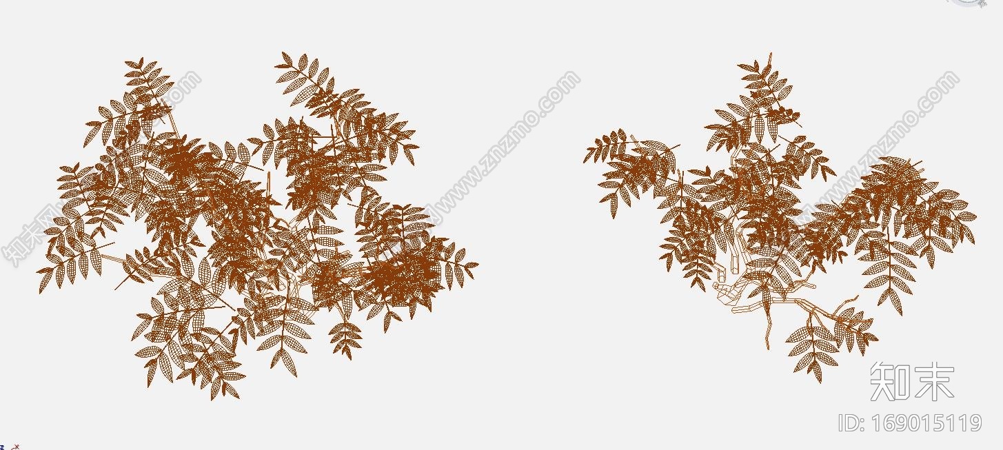 野外灌木模型CG模型下载【ID:169015119】