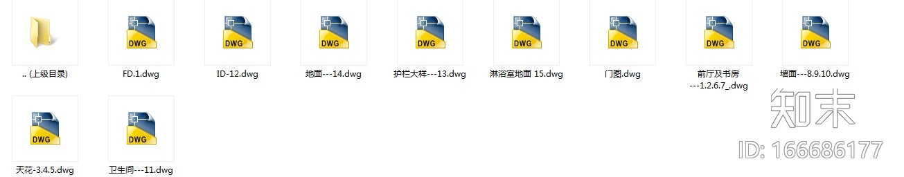 [成都]精装公寓豪华套房设计施工图（含效果图）cad施工图下载【ID:166686177】