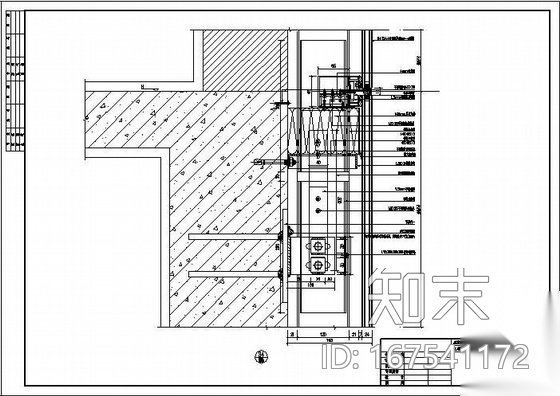 东莞某信息综合楼幕墙图纸cad施工图下载【ID:167541172】