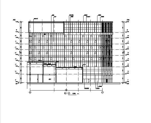 [上海]知名国际设计院高层星级酒店及零售商业施工图（...cad施工图下载【ID:166226193】