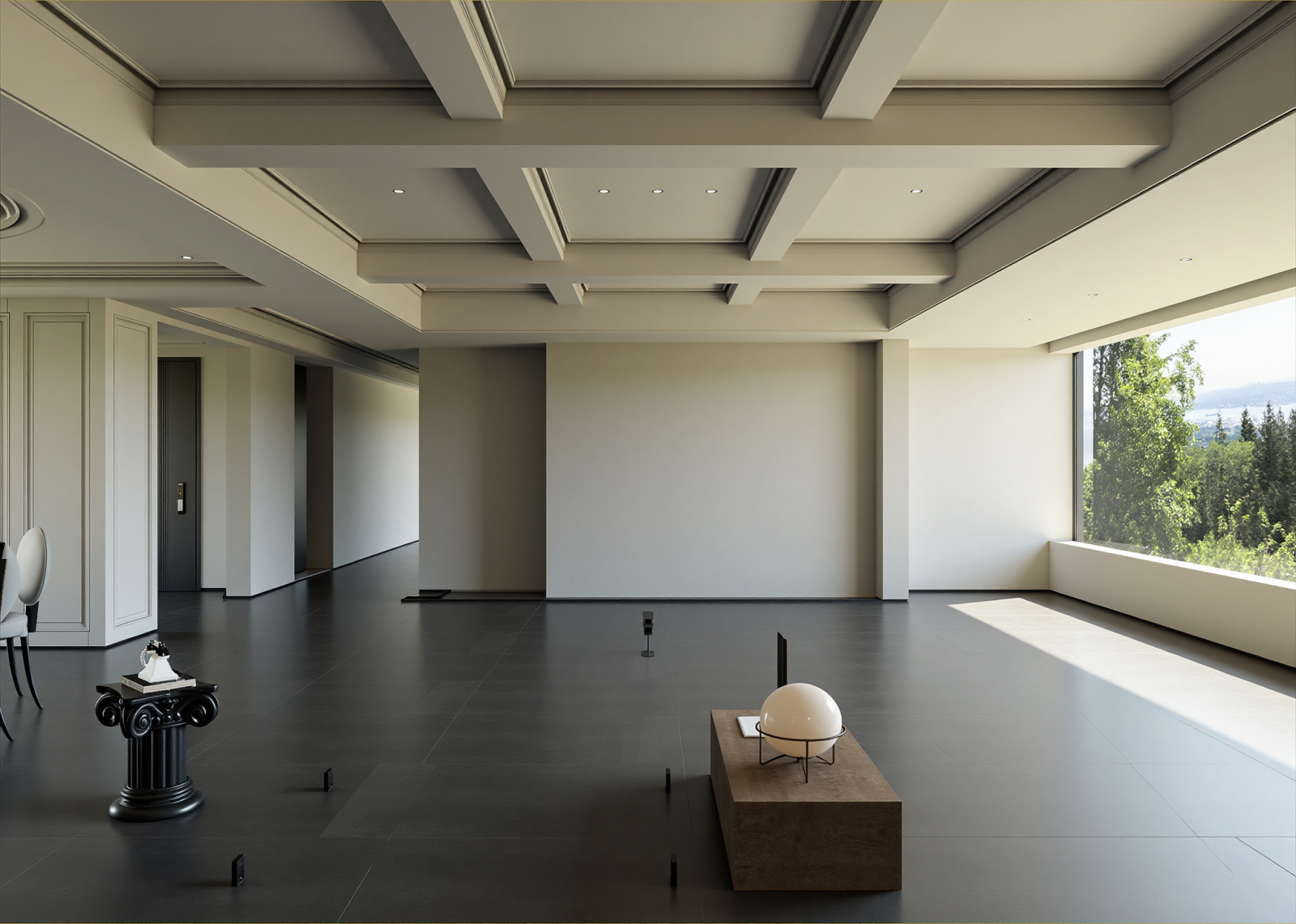 复古艺术展厅3D模型下载【ID:1215117060】