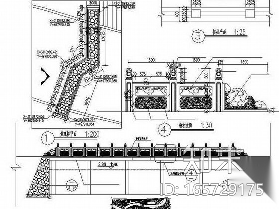 温州某商贸中心环境景观设计施工图cad施工图下载【ID:165729175】