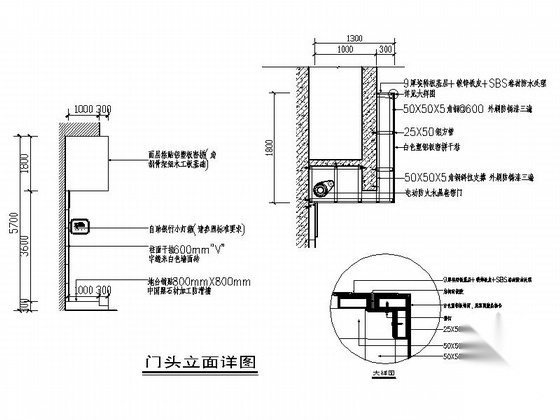 [河南]农村合作金融机构现代营业厅装修施工图（含效果）cad施工图下载【ID:160704179】