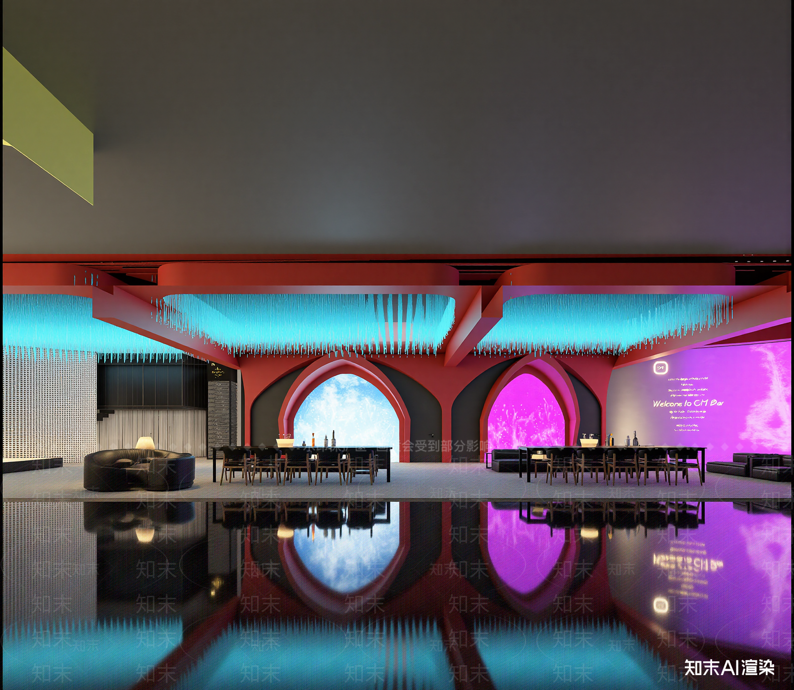 现代酒吧3D模型下载【ID:1214324921】