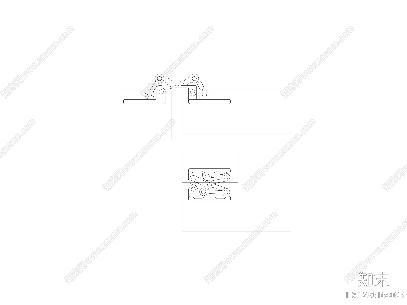 现代五金管件CAD图纸
