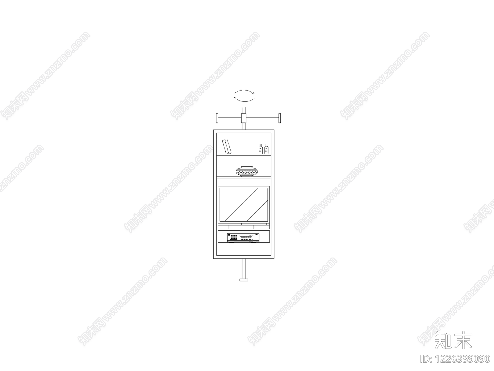 柜子cad施工图下载【ID:1226339090】