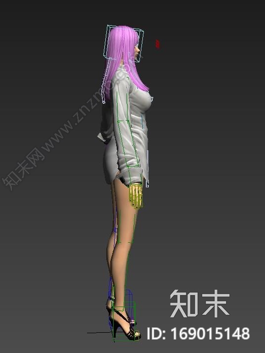女模一枚请带走CG模型下载【ID:169015148】