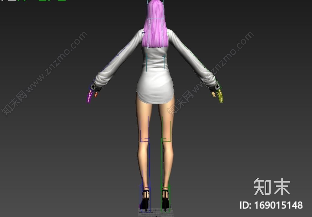 女模一枚请带走CG模型下载【ID:169015148】