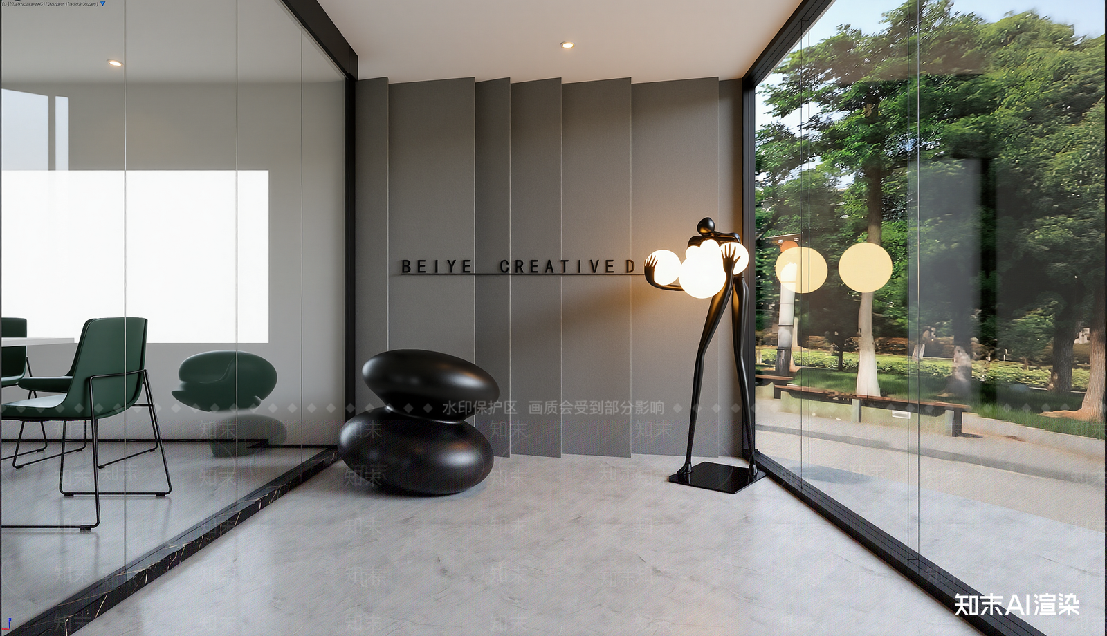 现代工作室3D模型下载【ID:1221493158】